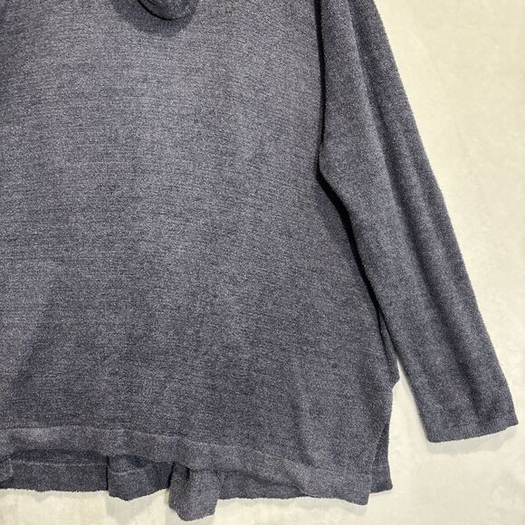 Barefoot Dreams Cardigan Women's 3X Hooded CozyChic Lite Knit Sweater Pockets - Picture 12 of 15